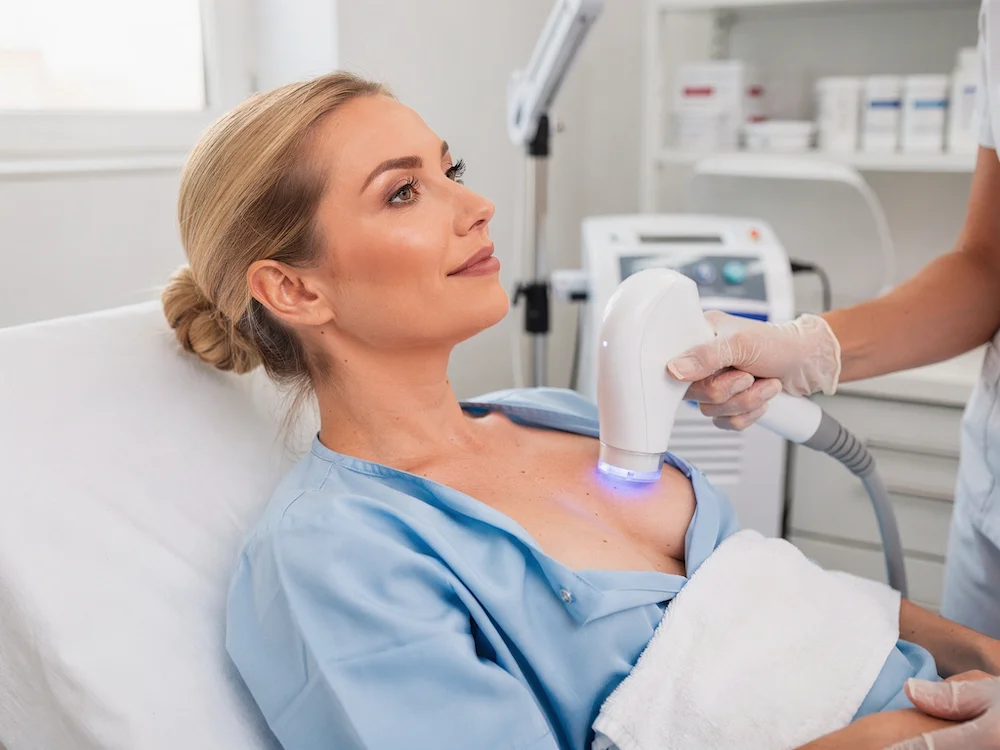 Épilation laser de la poitrine chez la femme | NY Center